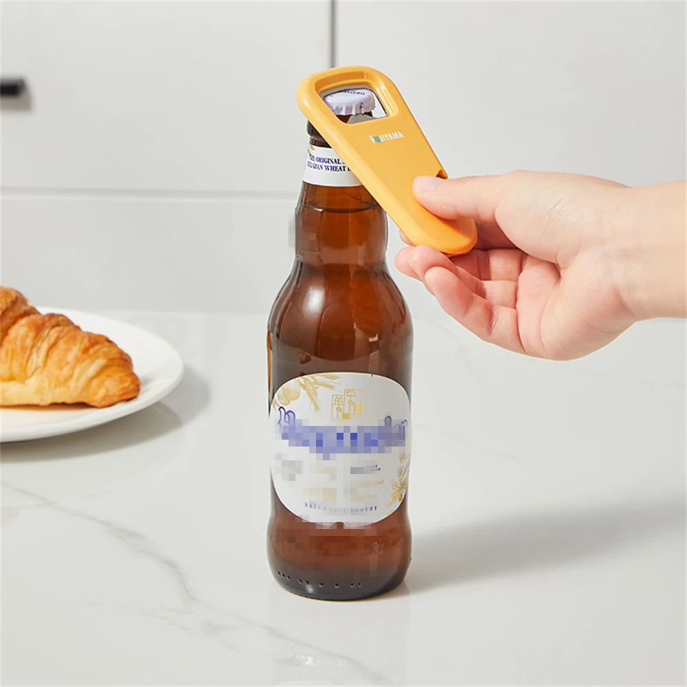 Magnetic bottle opener